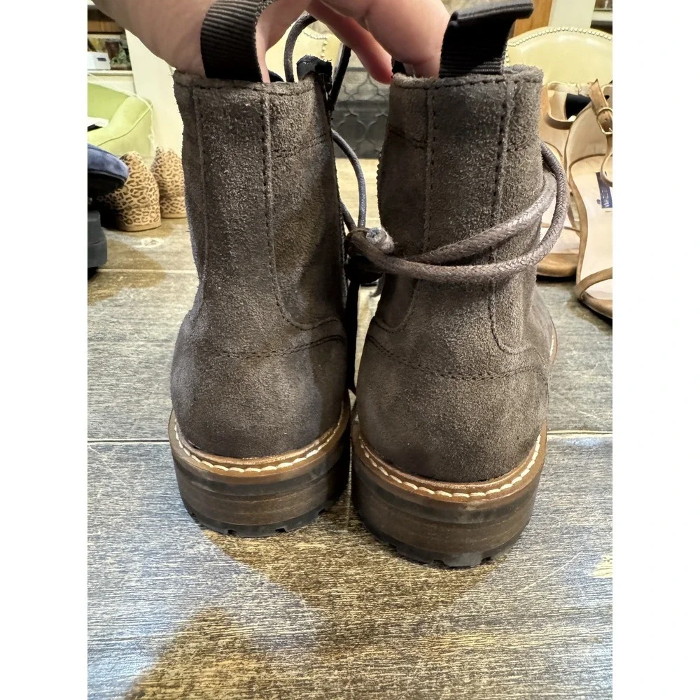 Nordstrom Maxwell Waterproof‎ Boot  Size 7 Gray Suede Ortholite